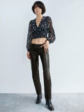 Melina low-rise Pants - Wilfred Aritzia